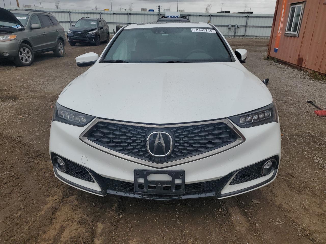 2019 Acura TLX VIN 19UUB1F63KA001249 Copart auction photo, side / rear end damage thumbnail 5