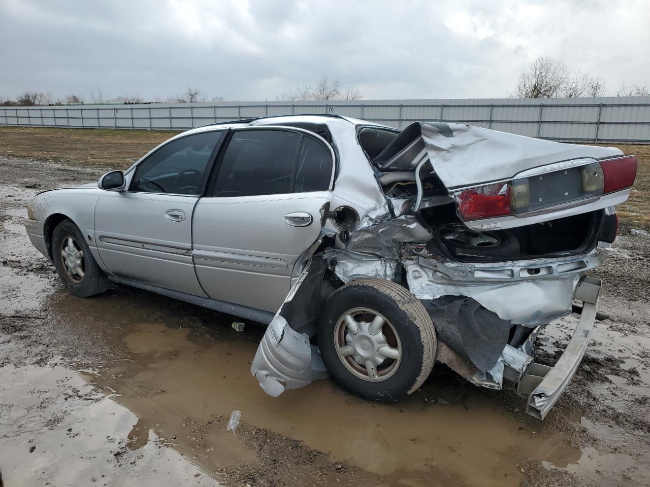 2001 Buick LeSabre VIN 1G4HR54K61U108324 Copart auction photo, rear end / side damage thumbnail 2