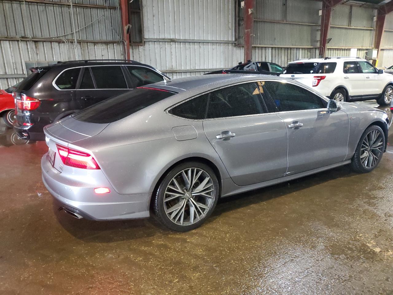 2018 Audi A7 VIN WAU23AFCXJN011581 Copart auction photo, front end damage thumbnail 3