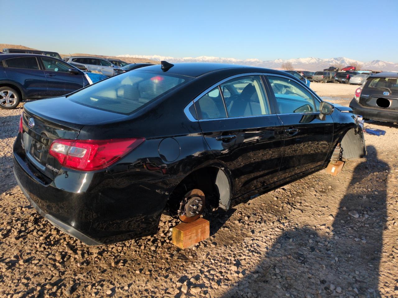 2019 Subaru Legacy VIN 4S3BNAH61K3025239 Copart auction photo, front end damage thumbnail 3