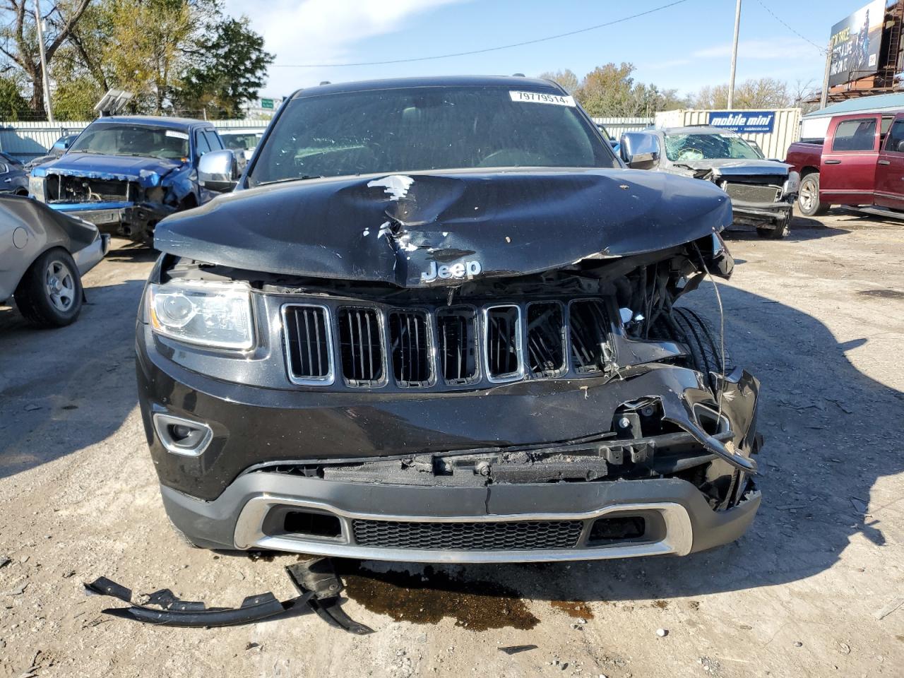 2015 Jeep Grand Cherokee VIN 1C4RJFBG3FC211539 Copart auction photo, front end / minor dent/scratches damage thumbnail 5