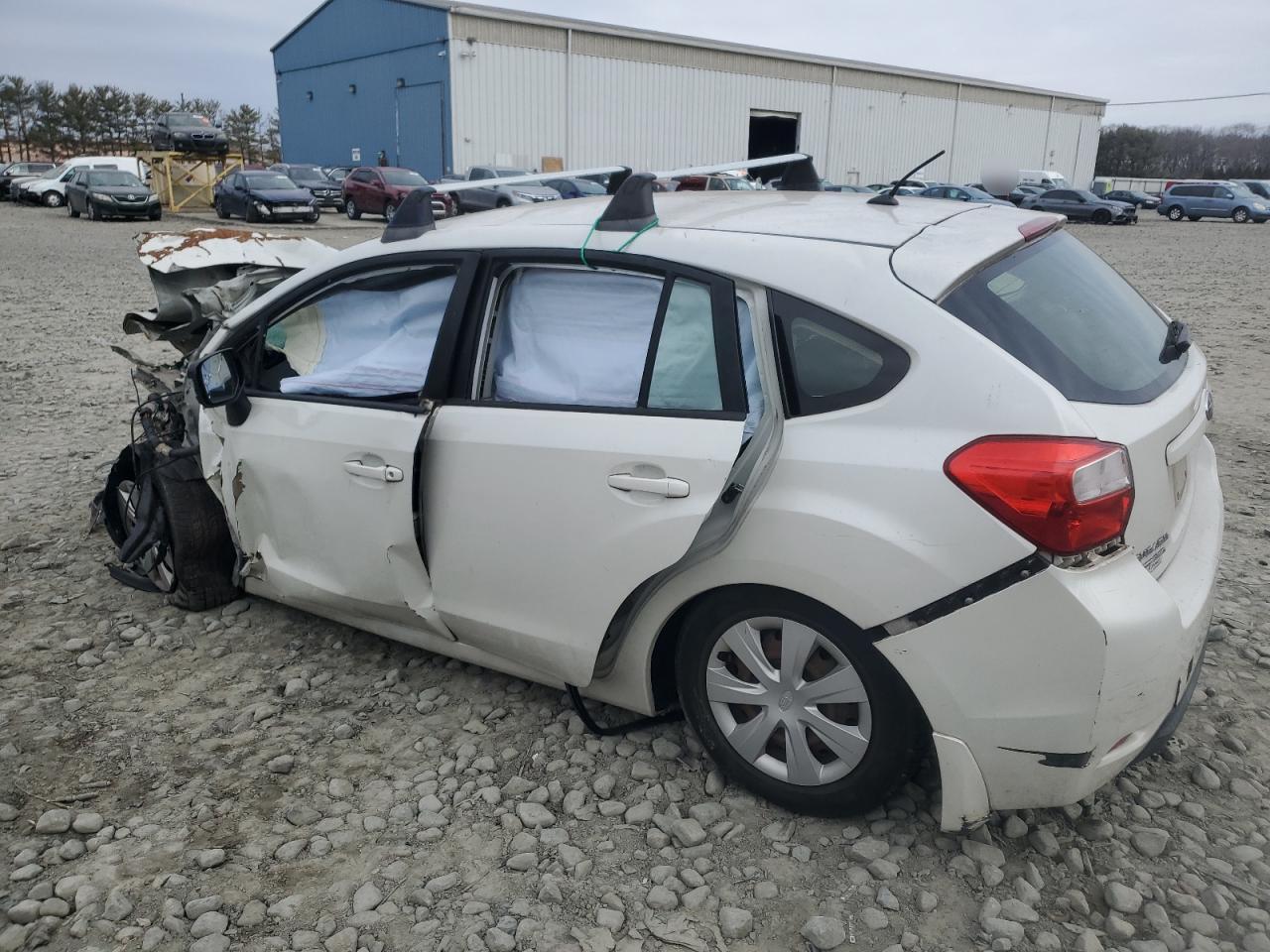 2013 Subaru Impreza VIN JF1GPAA60DG202455 Copart auction photo, rollover damage thumbnail 2