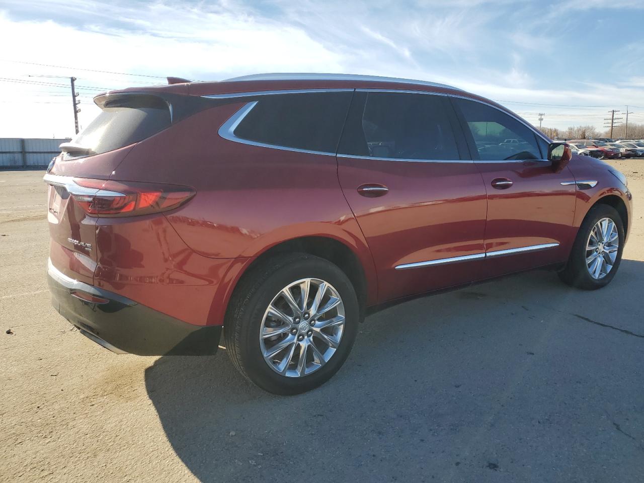 2018 Buick Enclave VIN 5GAEVBKWXJJ208341 Copart auction photo, side damage thumbnail 3