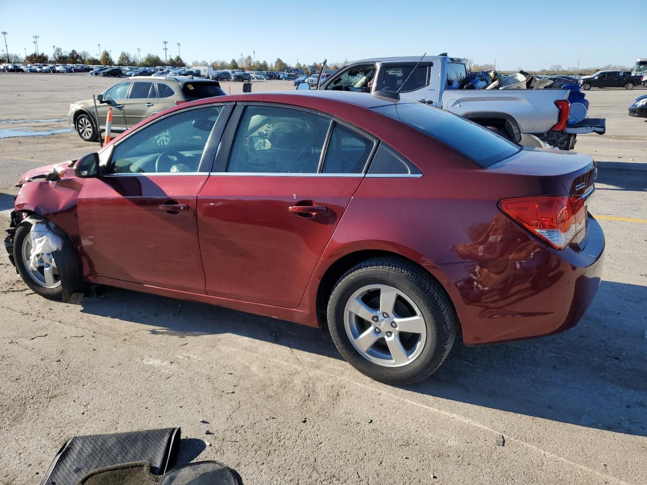2015 Chevrolet Cruze VIN 1G1PC5SB7F7171516 Copart auction photo, front end damage thumbnail 2