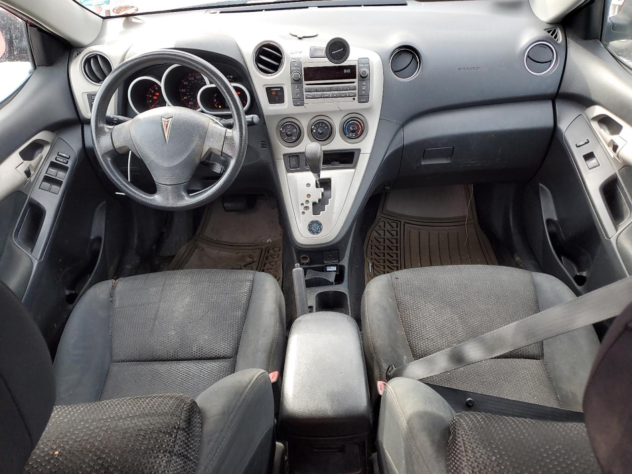 2010 Pontiac Vibe VIN 5Y2SP6E07AZ416222 Copart auction photo, rear end / minor dent/scratches damage thumbnail 8