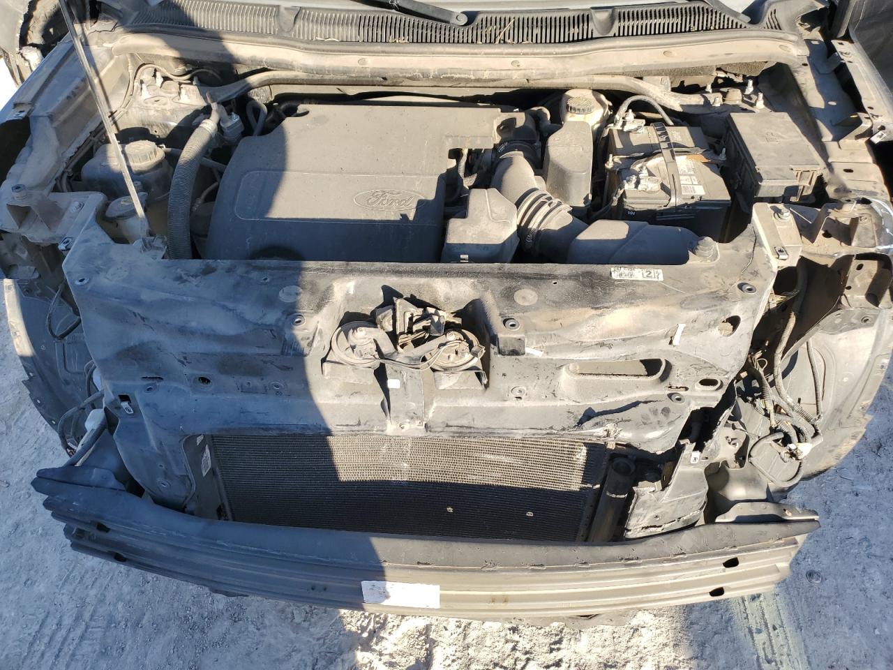 2017 Ford Explorer VIN 1FM5K7F85HGA75264 Copart auction photo, front end damage thumbnail 12