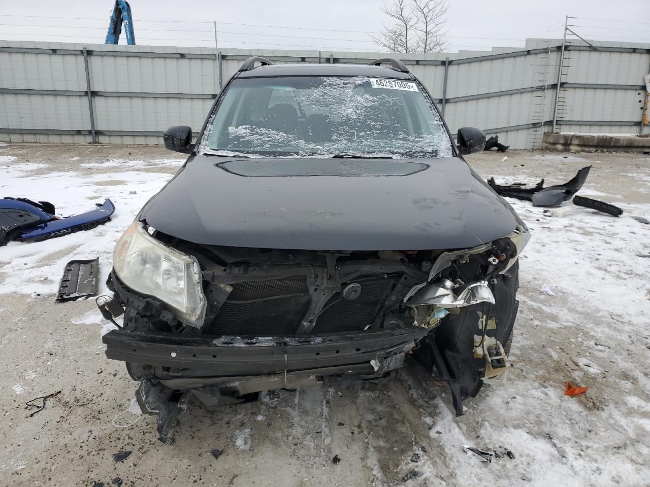 2010 Subaru Forester VIN JF2SH6CCXAH732490 Copart auction photo, front end damage thumbnail 5