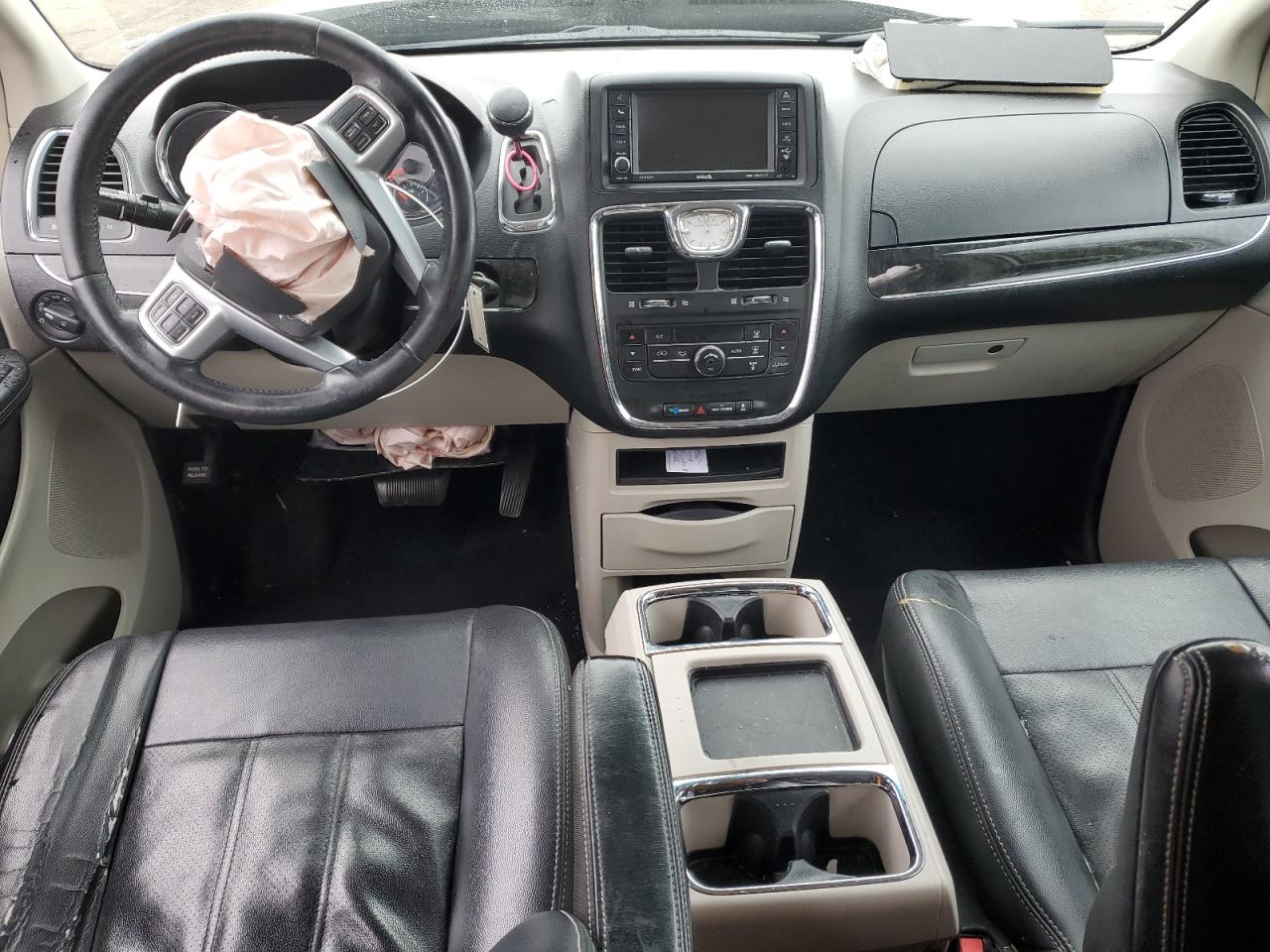 2012 Chrysler Town & Country VIN 2C4RC1BG9CR213117 Copart auction photo, front end damage thumbnail 8