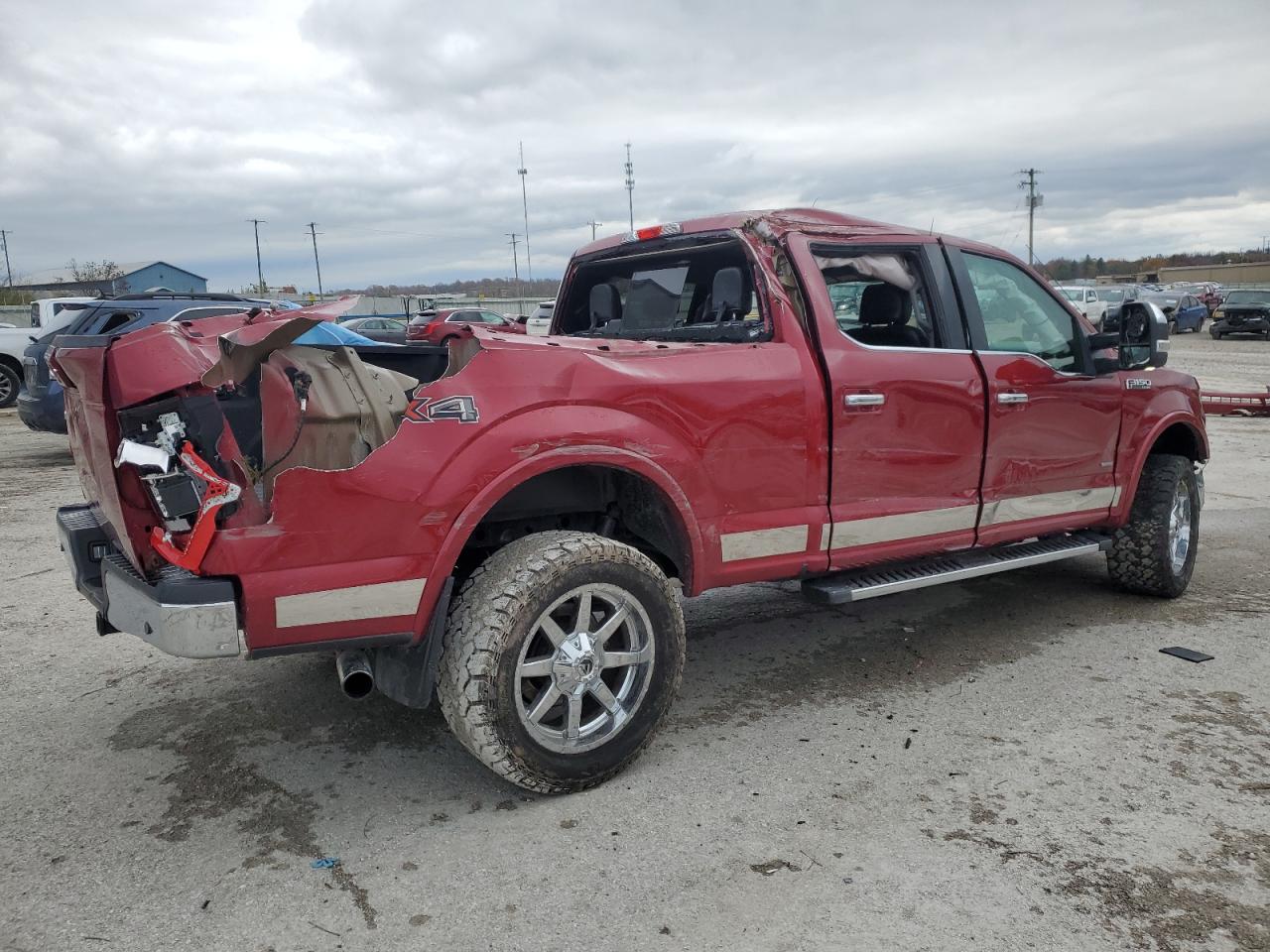2016 Ford F-150 VIN 1FTFW1EG0GFA00818 Copart auction photo, rear end damage thumbnail 3