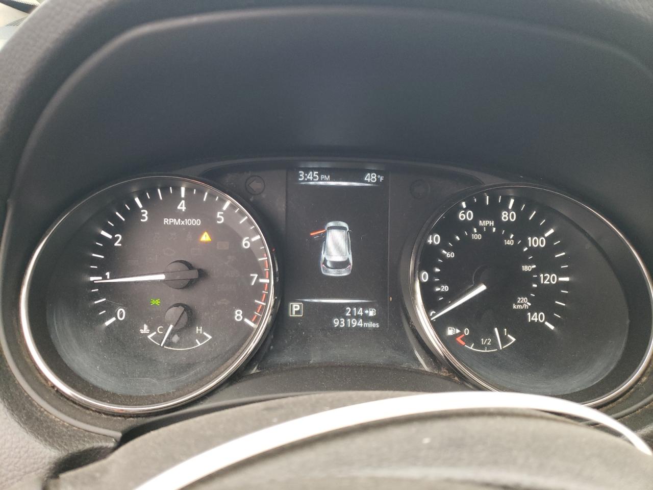 2017 Nissan Rogue VIN KNMAT2MV7HP578354 Copart auction photo, front end / rear end damage thumbnail 9