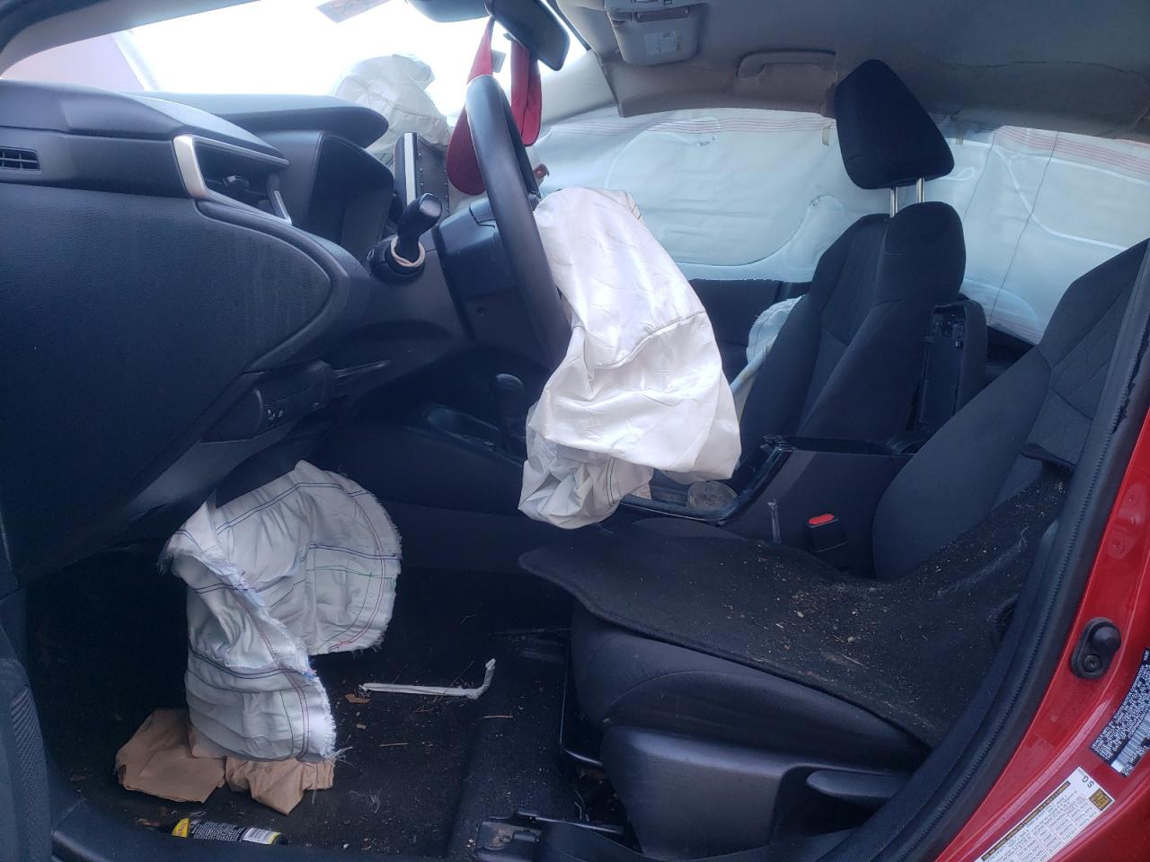 2021 Toyota Corolla VIN JTDEPMAE2MJ147522 Copart auction photo, all over damage thumbnail 7