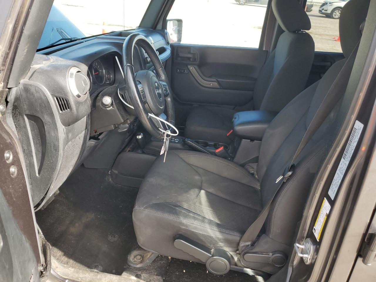 2016 Jeep Wrangler VIN 1C4BJWDG2GL242698 Copart auction photo, front end damage thumbnail 7