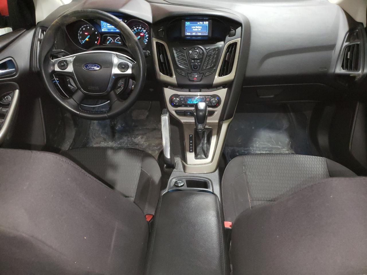 2012 Ford Focus VIN 1FAHP3M23CL167943 Copart auction photo, top/roof / all over damage thumbnail 8
