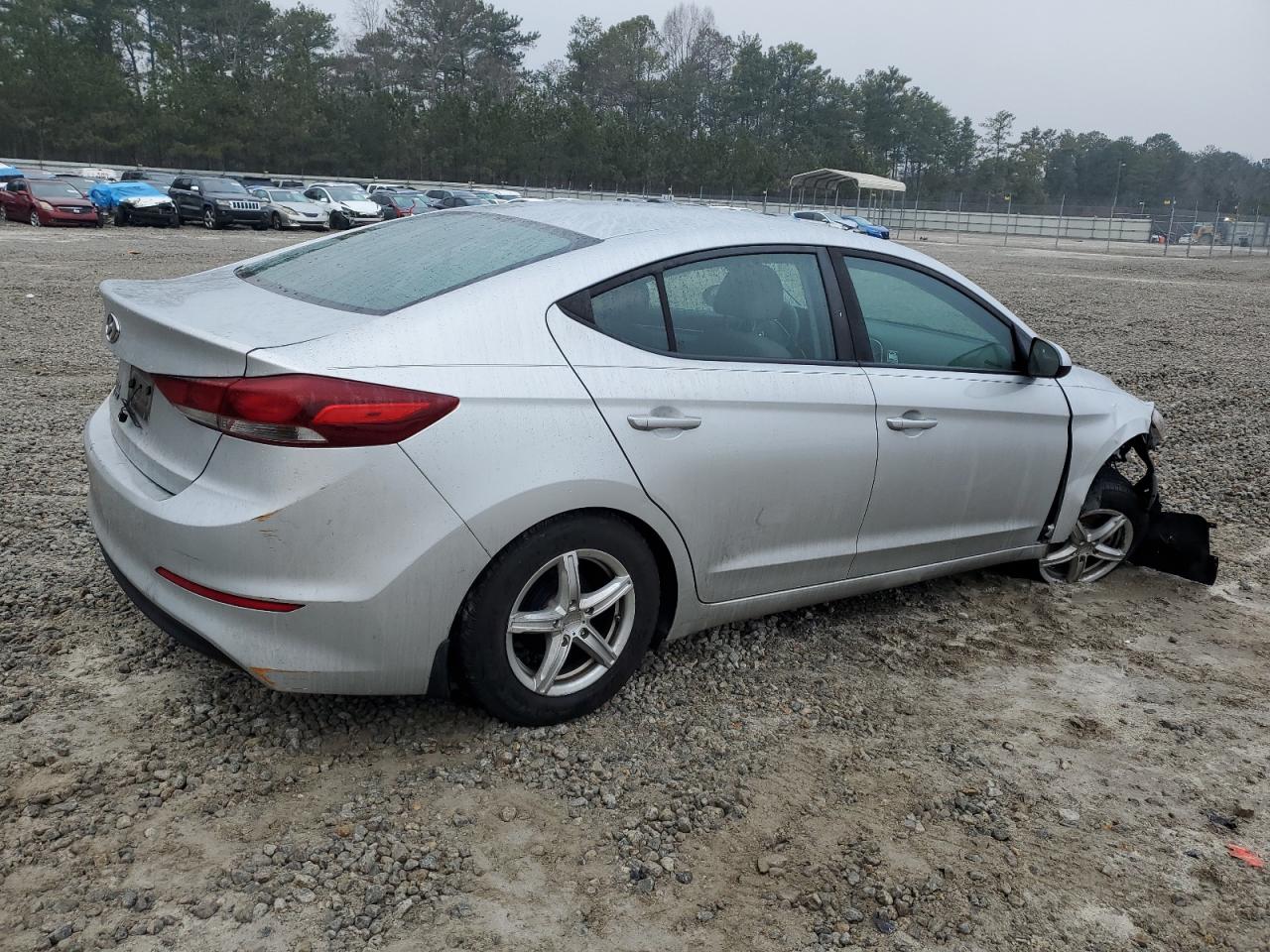 2018 Hyundai Elantra VIN 5NPD74LF0JH351385 Copart auction photo, water/flood / front end damage thumbnail 3