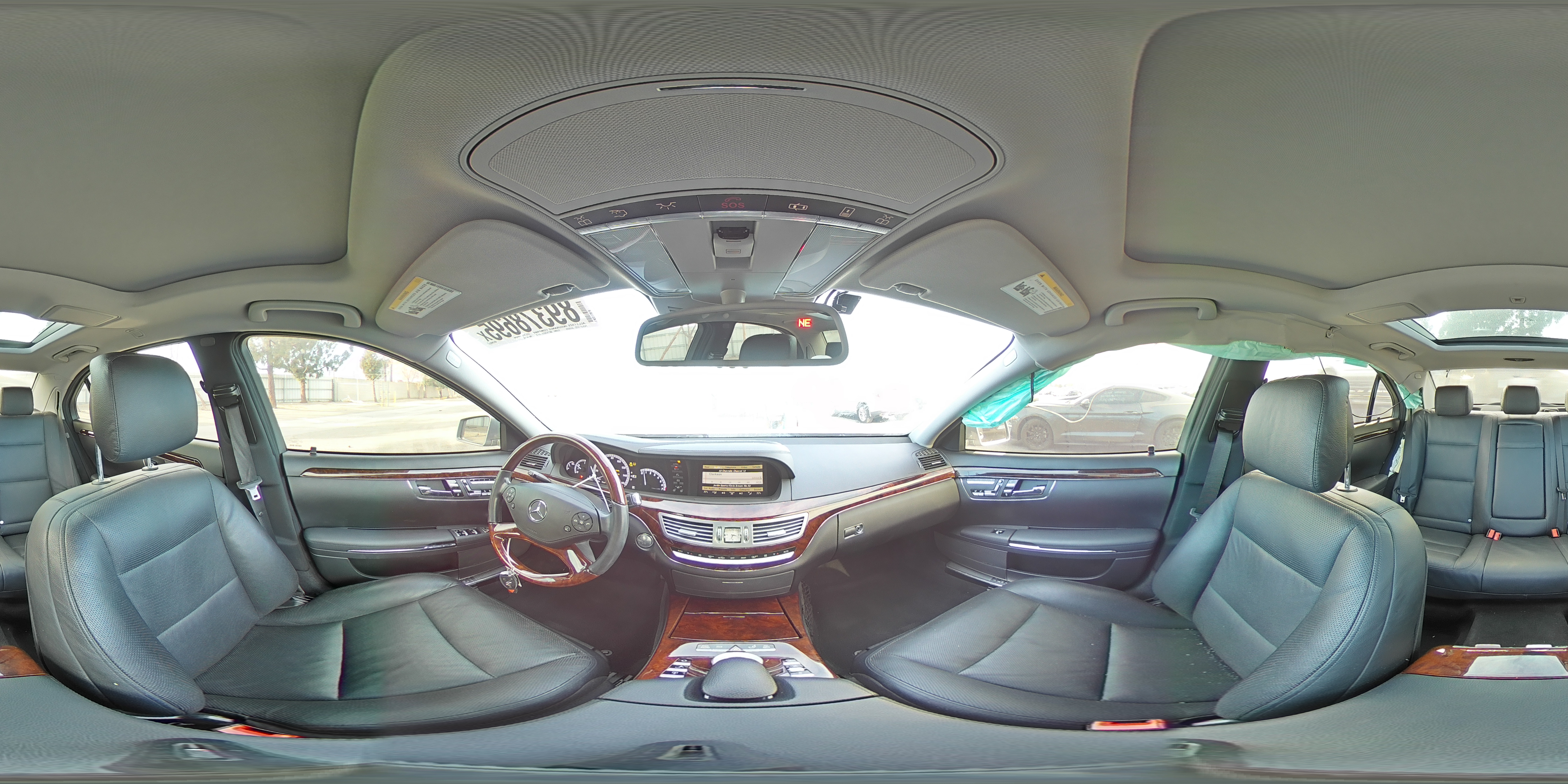2012 Mercedes-Benz S-klasse VIN WDDNG7DB8CA467046 Copart auction photo, side damage thumbnail 12