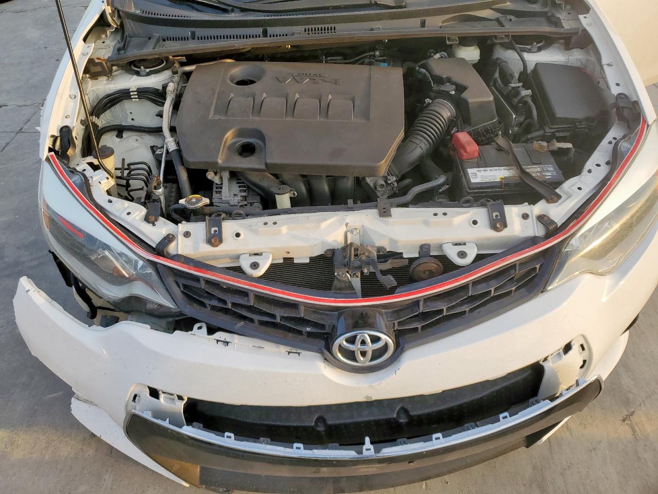 2014 Toyota Corolla VIN 2T1BURHE5EC063772 Copart auction photo, front end damage thumbnail 11