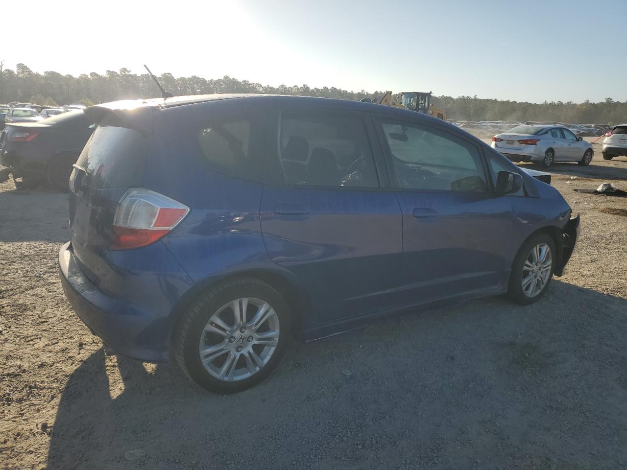 2010 Honda Fit VIN JHMGE8H40AS008206 Copart auction photo, front end damage thumbnail 3