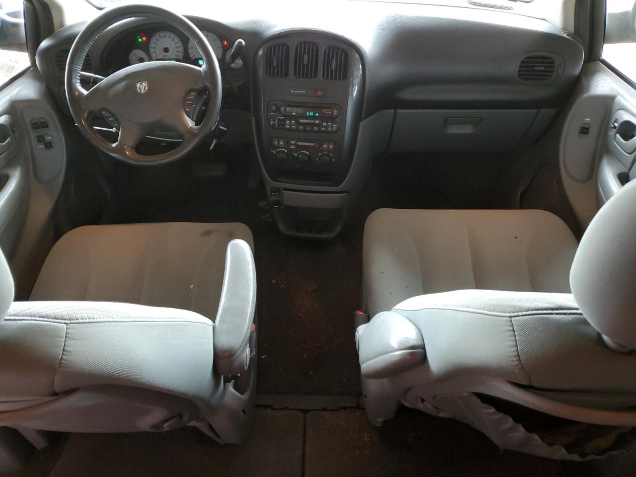 2007 Dodge Caravan VIN 2D4GP44L47R348506 Copart auction photo, front end / side damage thumbnail 8