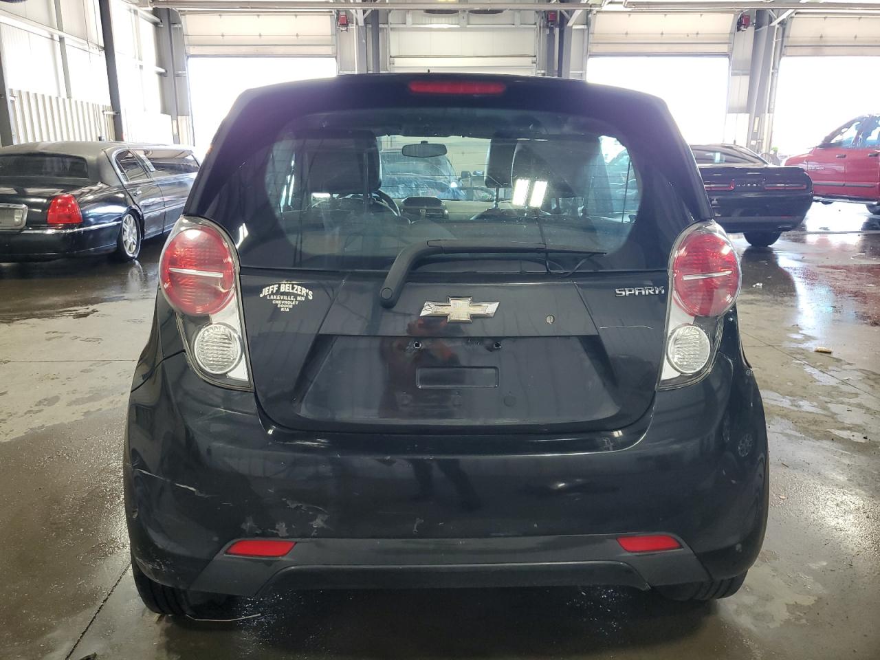 2013 Chevrolet Spark VIN KL8CD6S9XDC576658 Copart auction photo, all over damage thumbnail 6