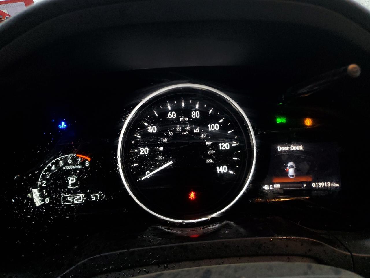 2019 Honda HR-V VIN 3CZRU6H57KM737804 Copart auction photo, side damage thumbnail 9