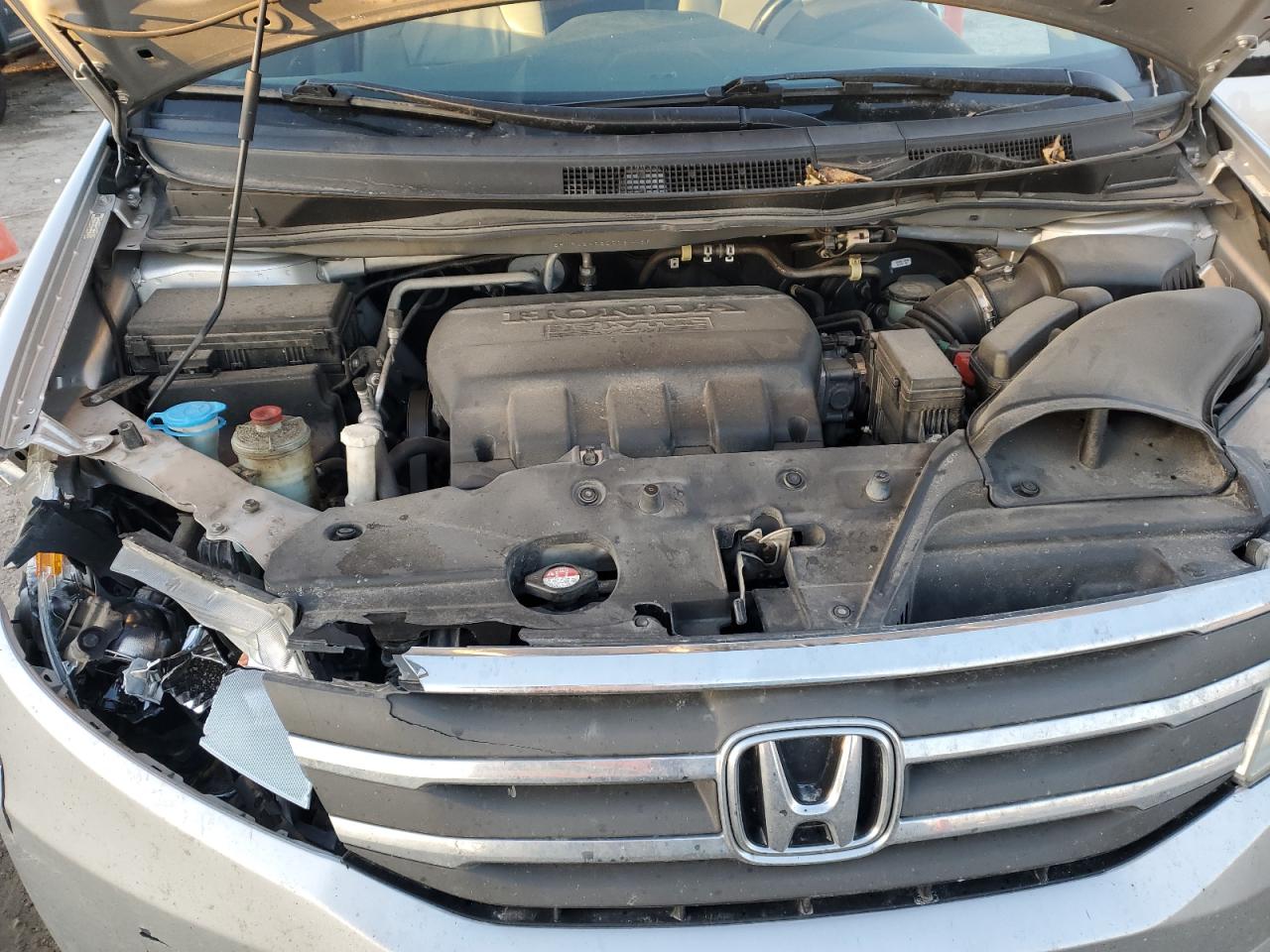 2013 Honda Odyssey VIN 5FNRL5H63DB061189 Copart auction photo, all over damage thumbnail 11