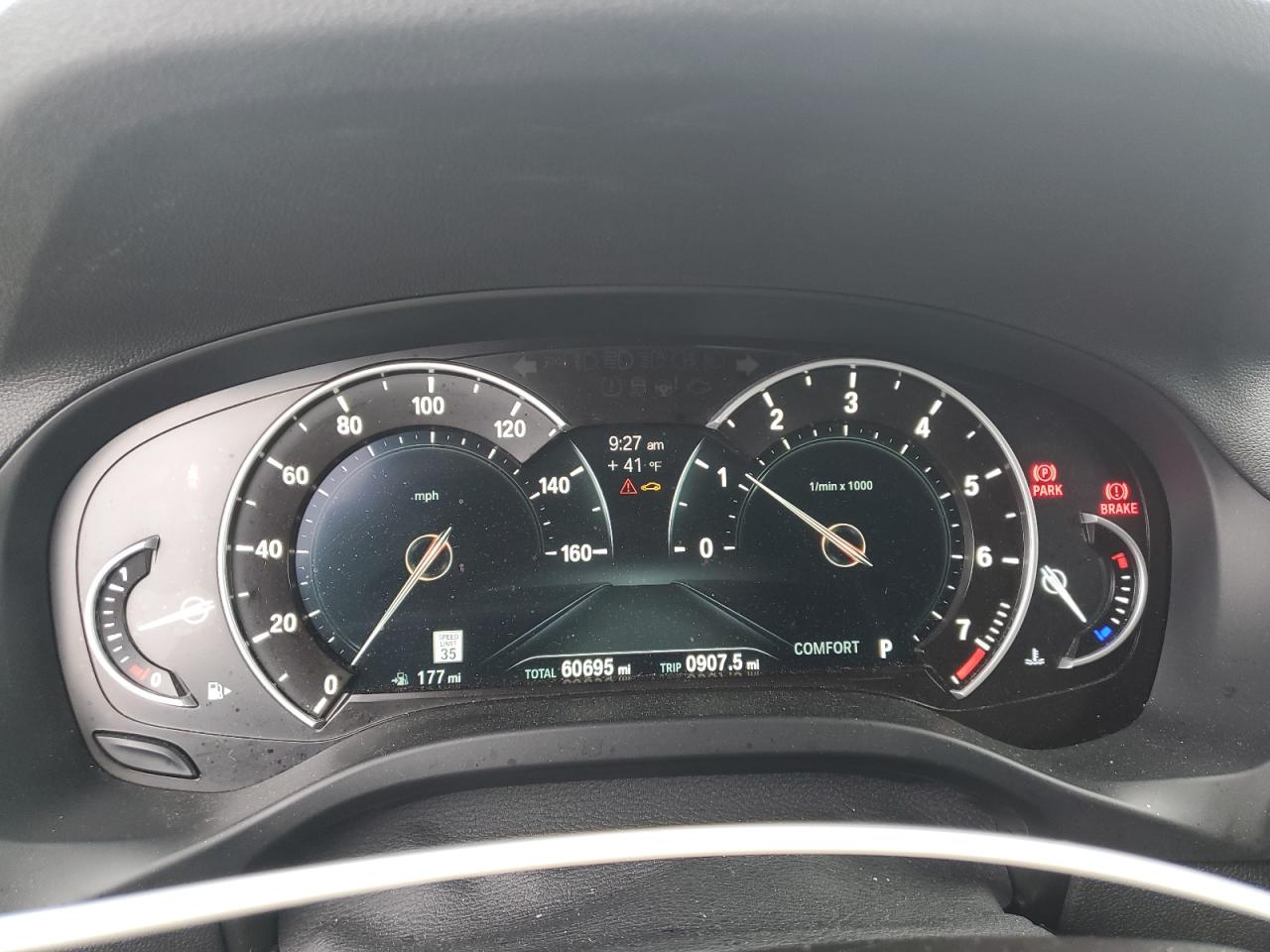 2018 BMW X3 VIN 5UXTR9C55JLD60199 Copart auction photo, rear end damage thumbnail 9