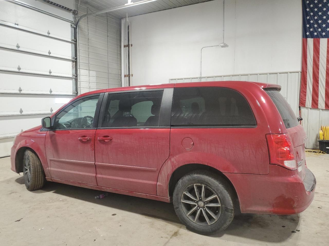 2015 Dodge Caravan VIN 2C4RDGBG8FR576030 Copart auction photo, front end / undercarriage damage thumbnail 2