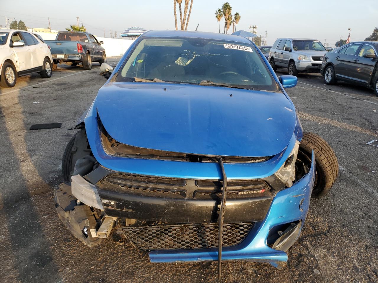 2016 Dodge Dart VIN 1C3CDFAA8GD555359 Copart auction photo, all over damage thumbnail 5