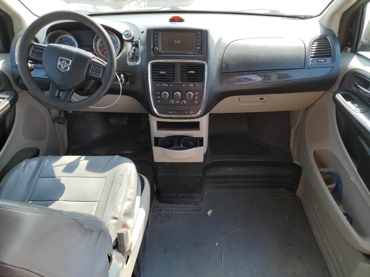 2017 Dodge Caravan VIN 2C4RDGBG8HR768051 Copart auction photo, rear end damage thumbnail 8