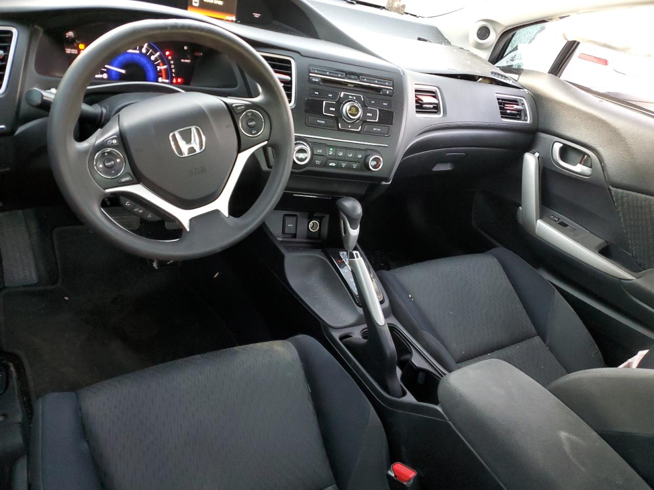 2015 Honda Civic VIN 2HGFG3B54FH526007 Copart auction photo, side / front end damage thumbnail 8