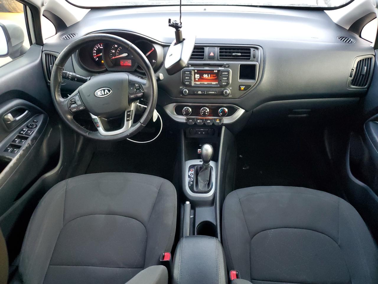 2013 KIA Rio VIN KNADN4A34D6132990 Copart auction photo, front end / minor dent/scratches damage thumbnail 8