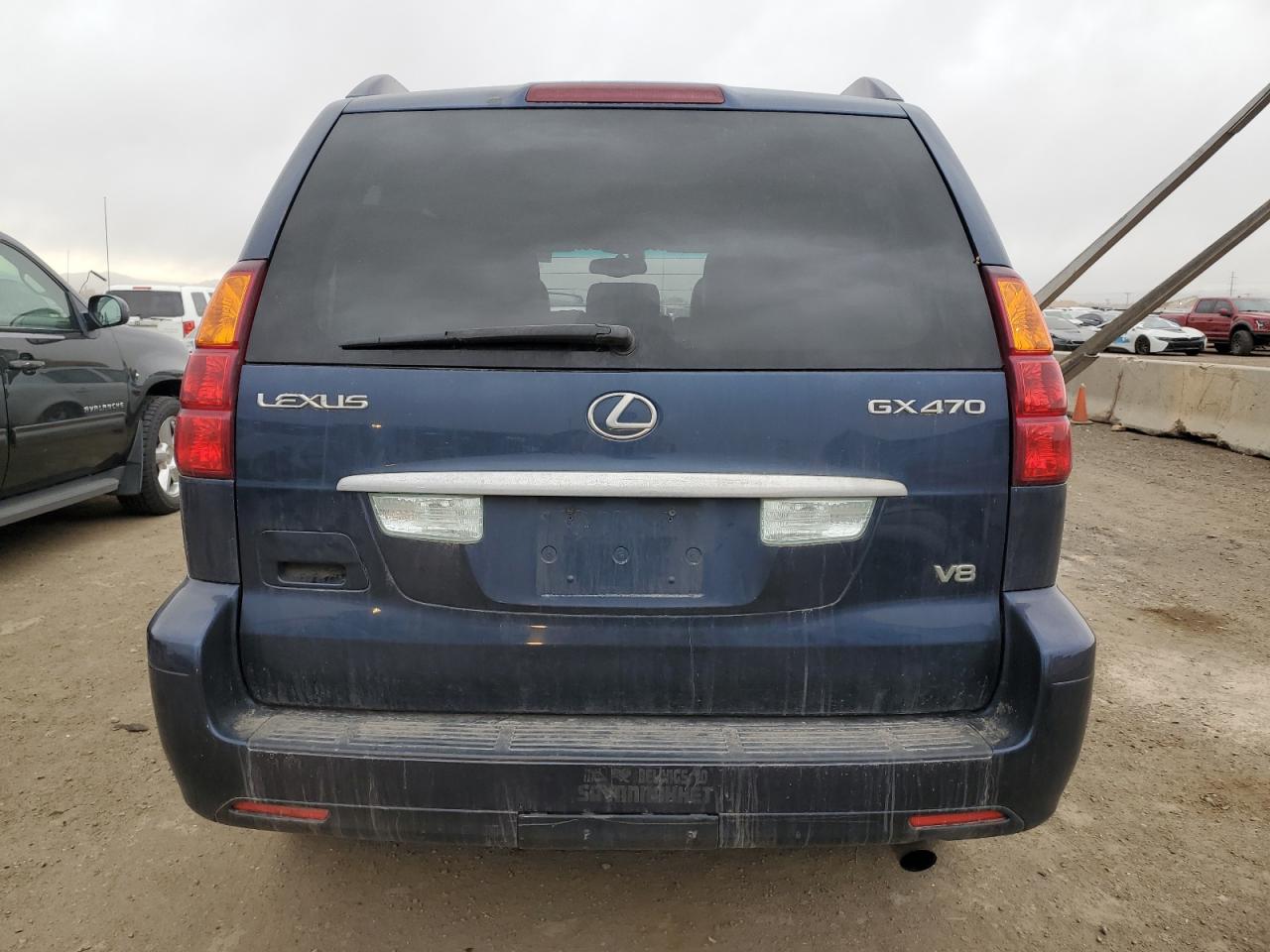 2003 Lexus GX VIN JTJBT20X930015817 Copart auction photo, front end damage thumbnail 6