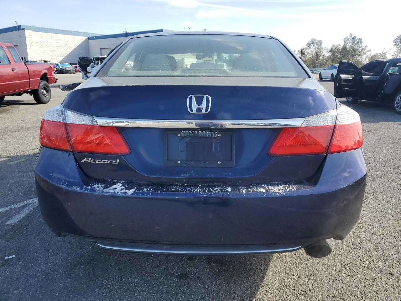 2014 Honda Accord VIN 1HGCR2F35EA009215 Copart auction photo, side damage thumbnail 6