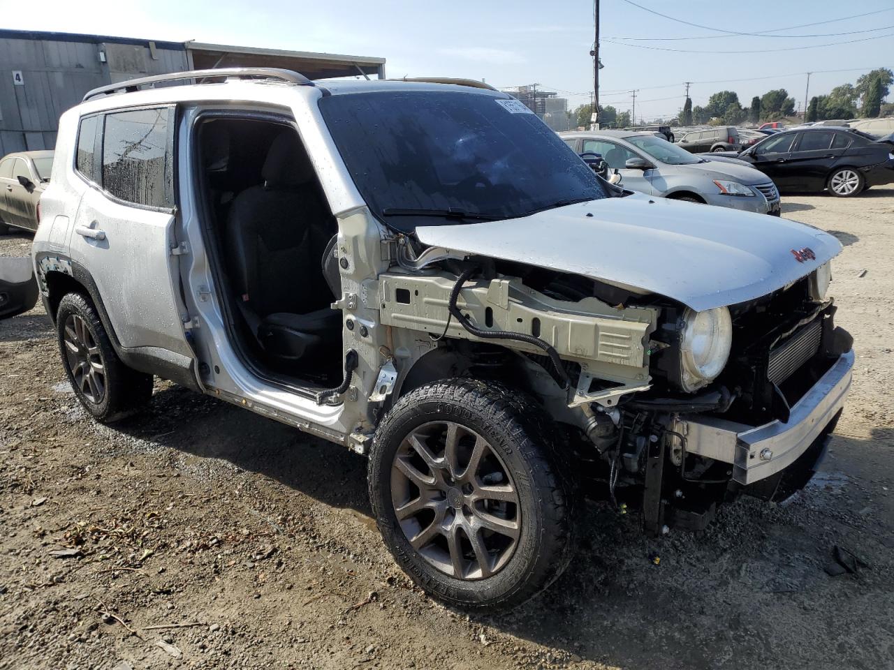 2016 Jeep Renegade VIN ZACCJABT3GPD41131 Copart auction photo, front end / side damage thumbnail 4
