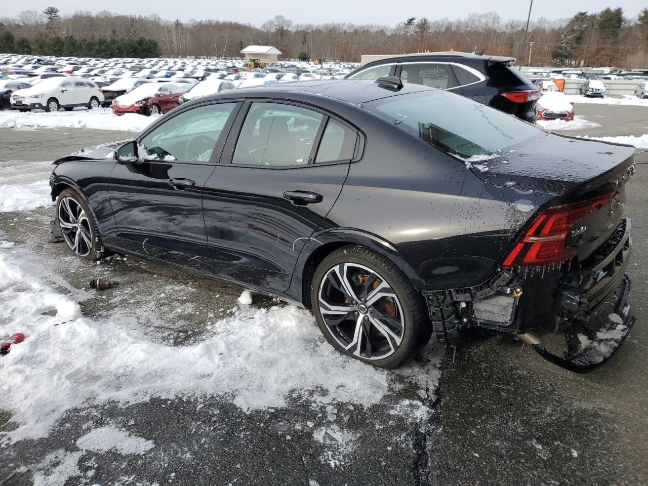 2025 Volvo S60 VIN 7JRL12GC0SG364646 Copart auction photo, all over / side damage thumbnail 2