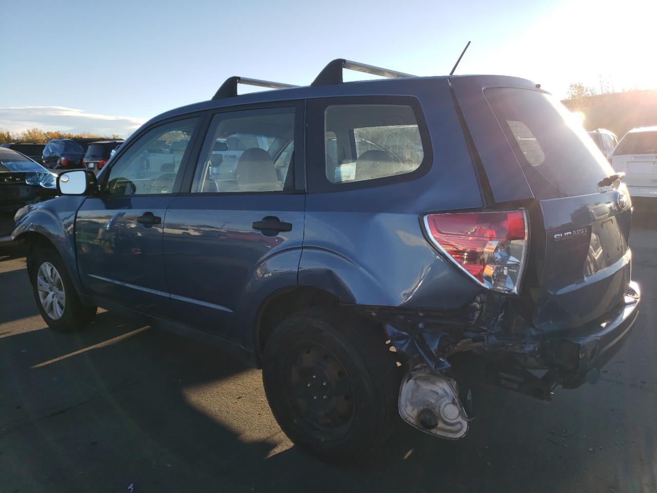 2009 Subaru Forester VIN JF2SH61689G785784 Copart auction photo, front end / rear end damage thumbnail 2
