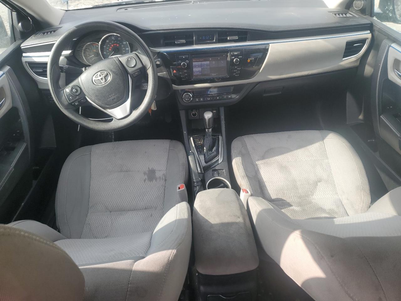2015 Toyota Corolla VIN 2T1BURHE5FC250785 Copart auction photo, all over damage thumbnail 8