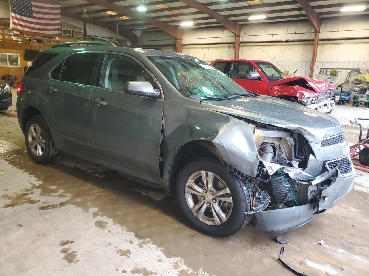 2012 Chevrolet Equinox VIN 2GNALPEK9C6295150 Copart auction photo, front end damage thumbnail 4