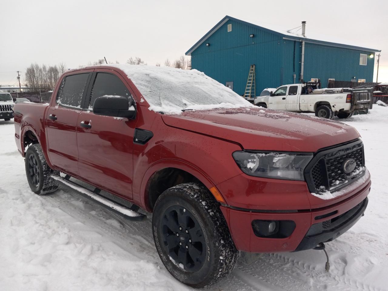 2023 Ford Ranger VIN 1FTER4FH9PLE35592 Copart auction photo, rear end damage thumbnail 4