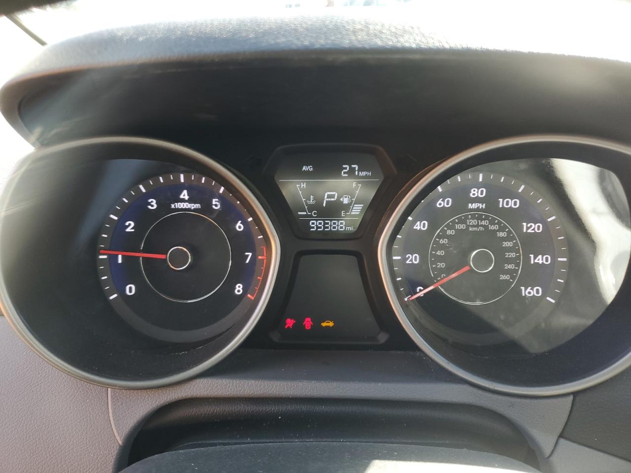 2015 Hyundai Elantra VIN 5NPDH4AE3FH619957 Copart auction photo, vandalism / all over damage thumbnail 9