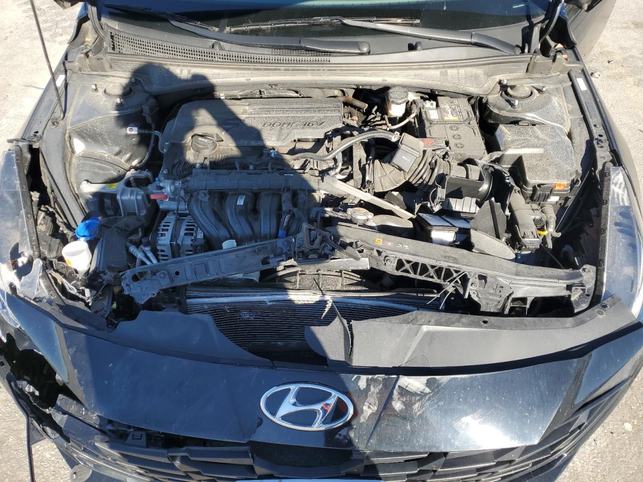 2023 Hyundai Elantra VIN KMHLL4AG9PU515939 Copart auction photo, front end damage thumbnail 11