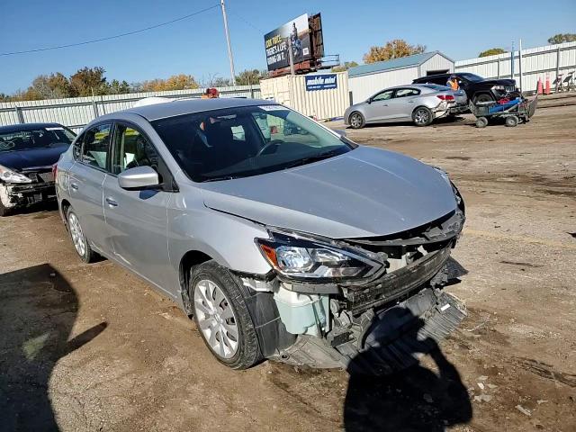 2019 Nissan Sentra VIN 3N1AB7AP5KY204002 Copart auction photo, front end / side damage thumbnail 11