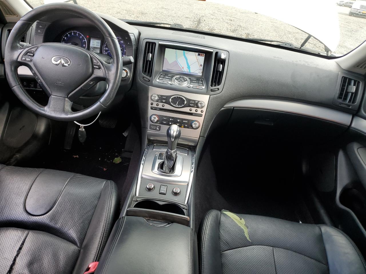 2012 Infiniti G VIN JN1CV6ARXCM971246 Copart auction photo, rear end / side damage thumbnail 8