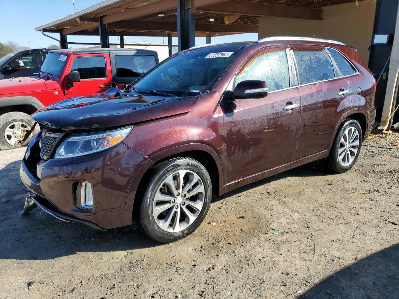 2015 KIA Sorento VIN 5XYKW4A73FG574329