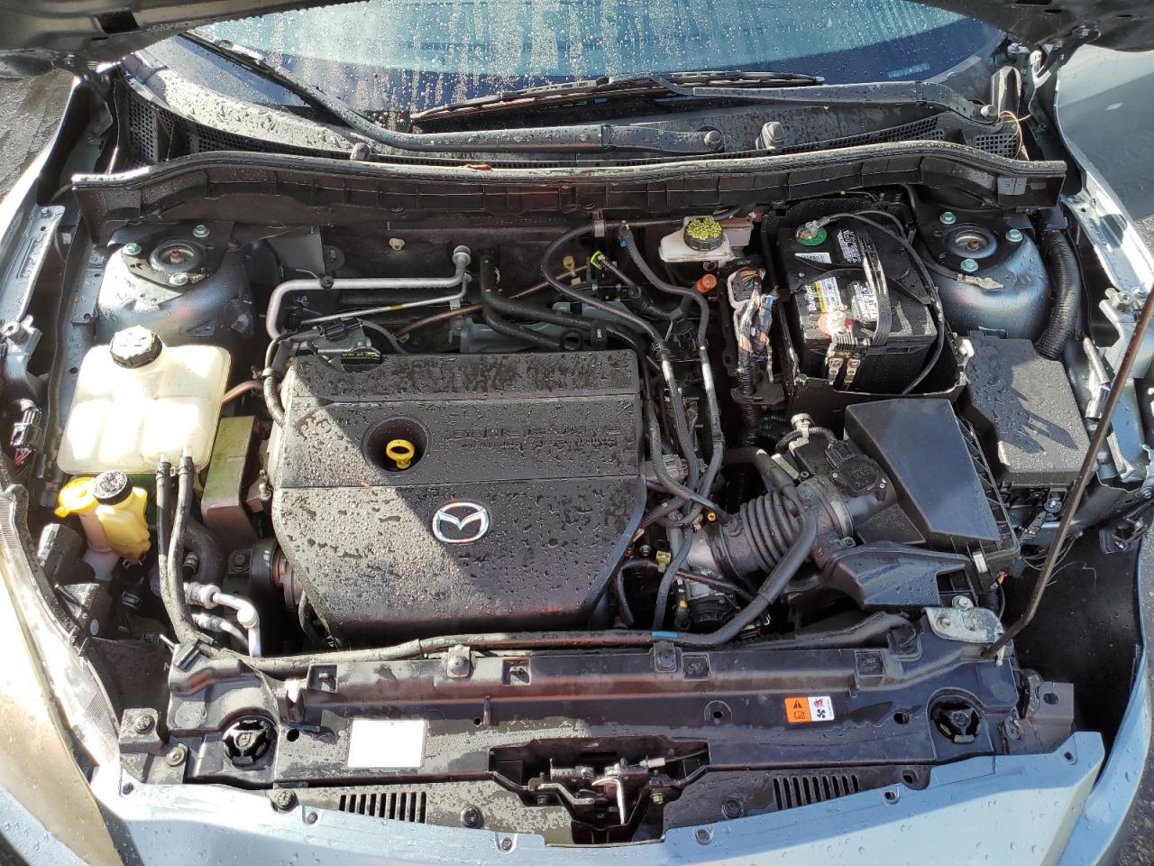2013 Mazda 3 VIN JM1BL1TF3D1813600 Copart auction photo, front end / side damage thumbnail 11