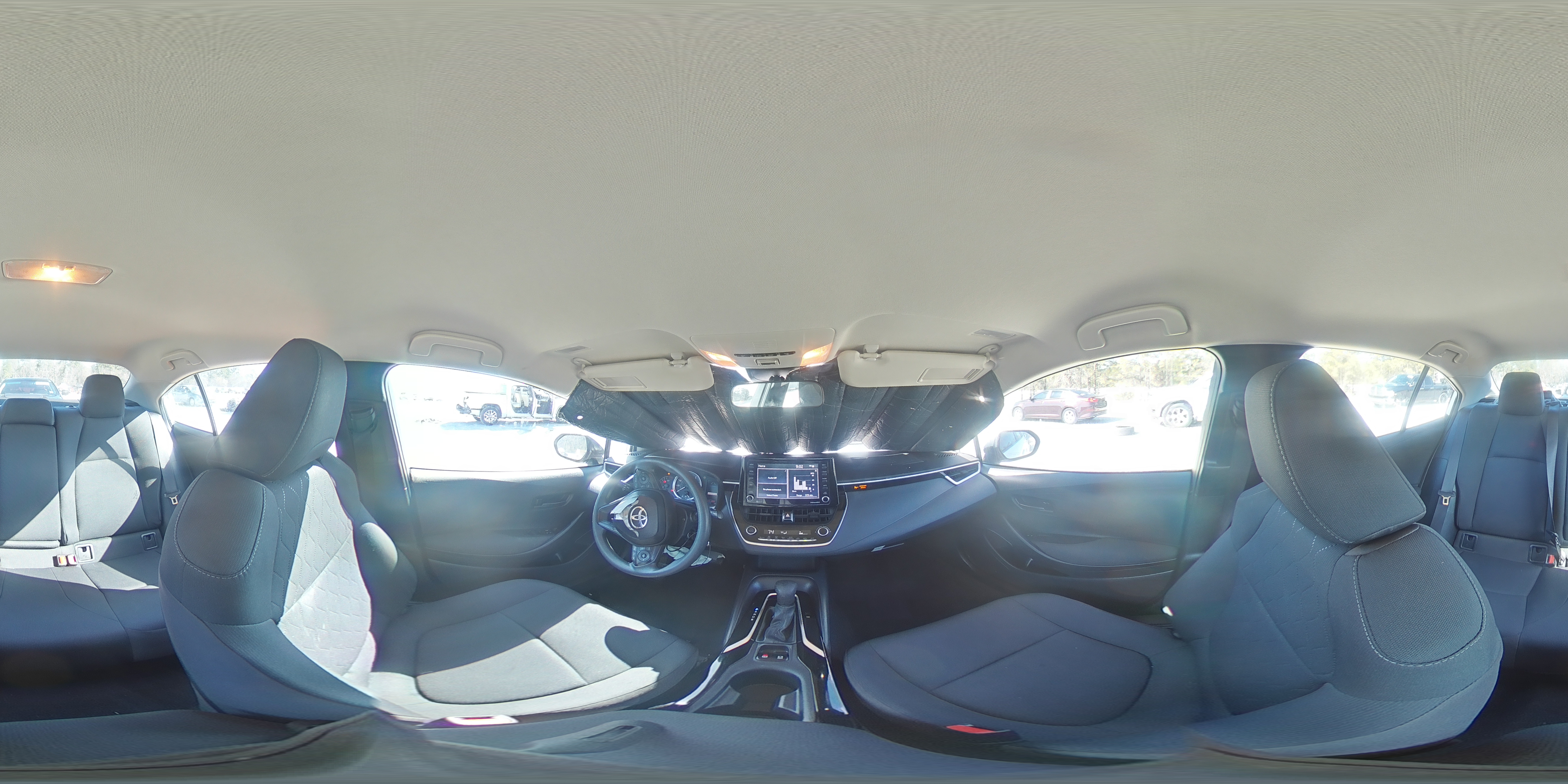 2022 Toyota Corolla VIN 5YFEPMAE8NP354767 Copart auction photo, front end / minor dent/scratches damage thumbnail 14