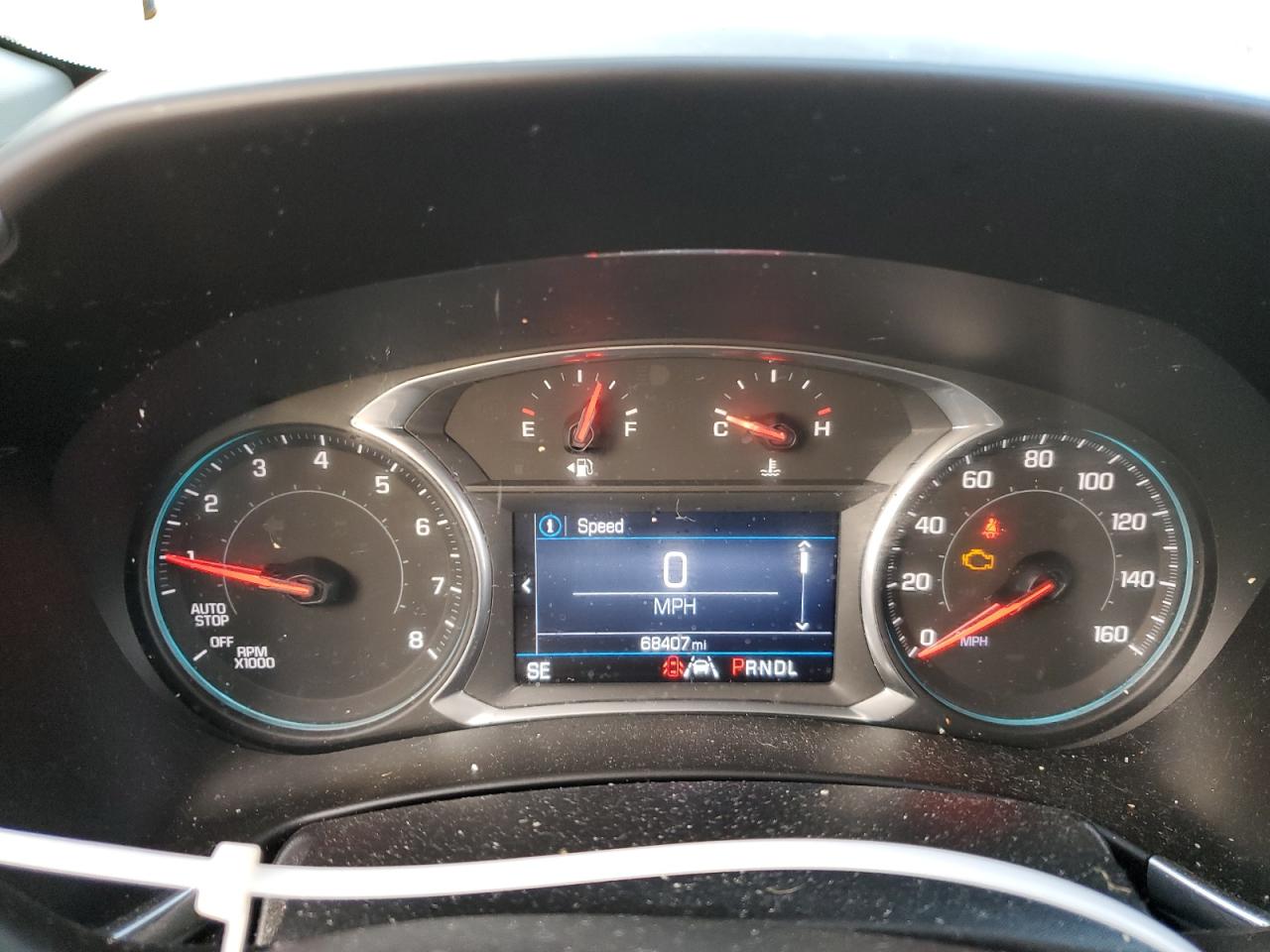 2020 Chevrolet Equinox VIN 2GNAXKEV9L6185510 Copart auction photo, front end damage thumbnail 9