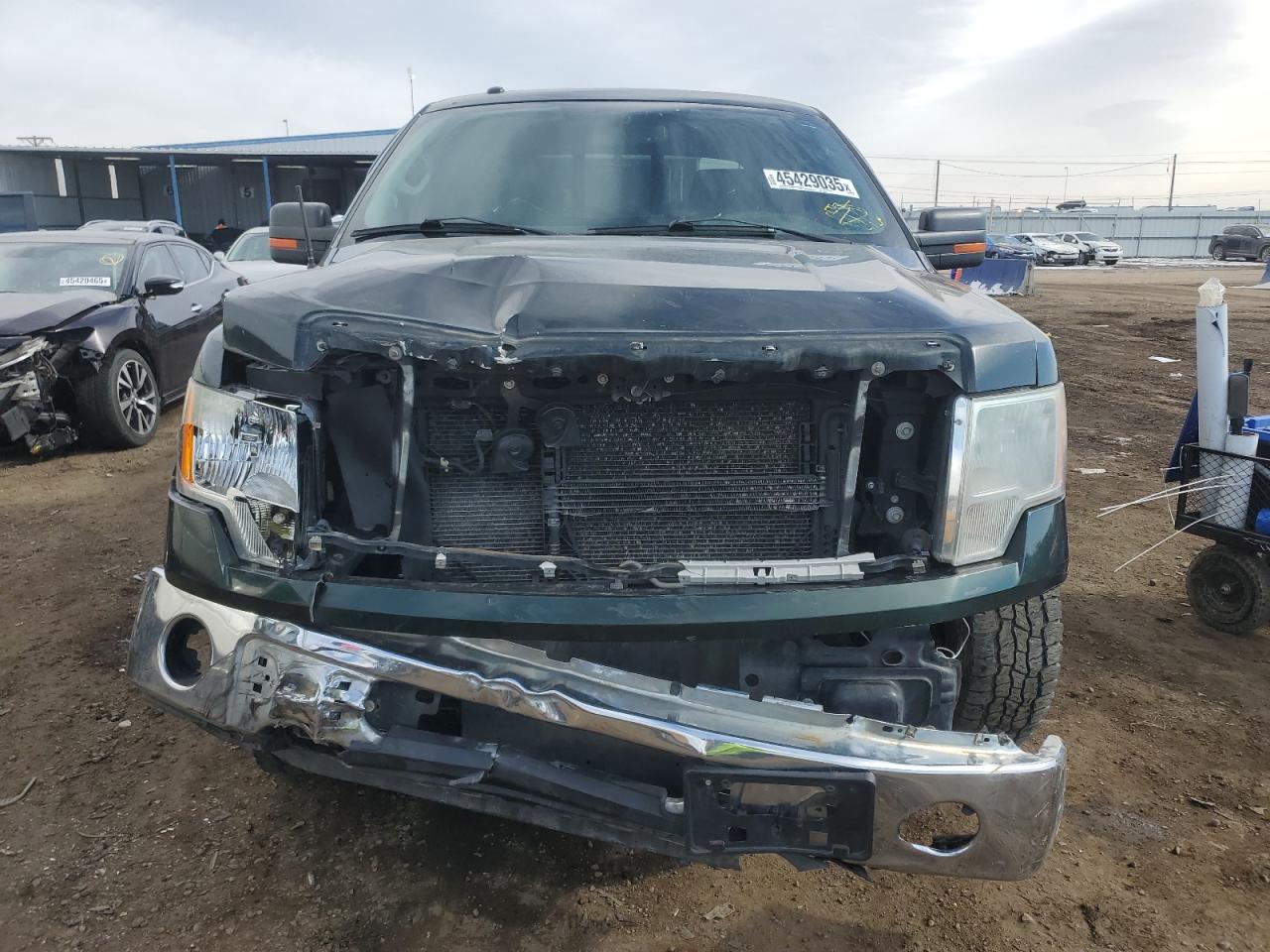2013 Ford F-150 VIN 1FTFX1EF8DKD60362 Copart auction photo, front end damage thumbnail 5