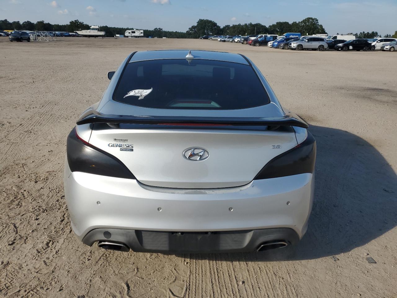2013 Hyundai Genesis VIN KMHHU6KJ8DU094896 Copart auction photo, front end damage thumbnail 6
