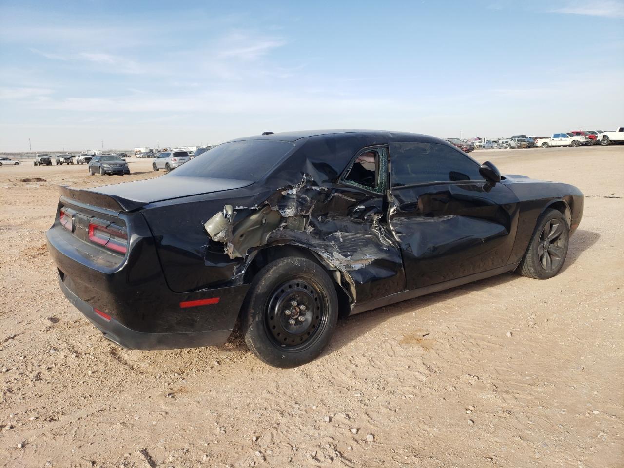 2019 Dodge Challenger VIN 2C3CDZAG0KH525094 Copart auction photo, side / front end damage thumbnail 3